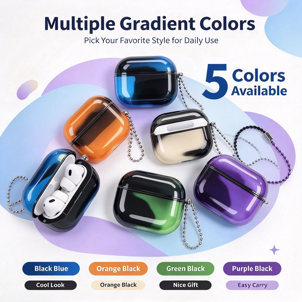 Glow in the Dark Quicksand Case for AirPods 5 4 3 2 1 Pro 3 Protective Cover Shockproof Wireless Earphone Case